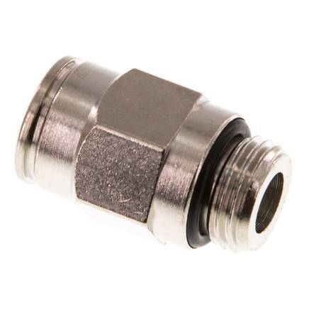 10mm x G1/4'' Messing Insteekfitting Buitendraad NBR [2 Stuks]