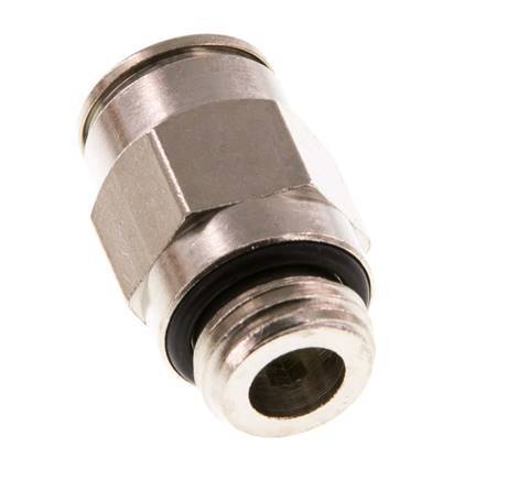 10mm x G1/4'' Messing Insteekfitting Buitendraad NBR [2 Stuks]