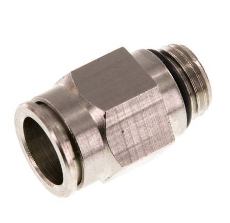 12mm x G1/4'' Messing Insteekfitting Buitendraad NBR [2 Stuks]