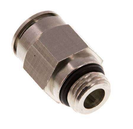 12mm x G1/4'' Messing Insteekfitting Buitendraad NBR [2 Stuks]