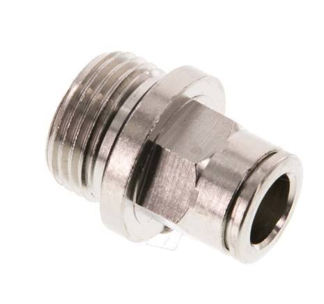 8mm x G3/8'' Messing Insteekfitting Buitendraad NBR [2 Stuks]