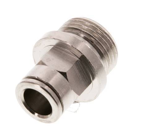 8mm x G3/8'' Messing Insteekfitting Buitendraad NBR [2 Stuks]