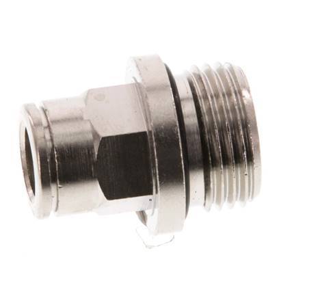 8mm x G3/8'' Messing Insteekfitting Buitendraad NBR [2 Stuks]