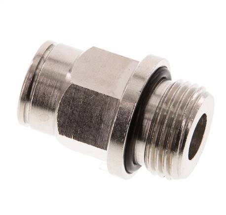 10mm x G3/8'' Messing Insteekfitting Buitendraad NBR [2 Stuks]