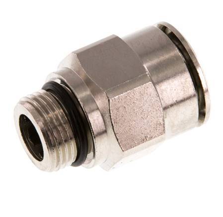 16mm x G3/8'' Messing Insteekfitting Buitendraad NBR