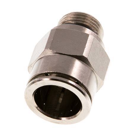 16mm x G3/8'' Messing Insteekfitting Buitendraad NBR