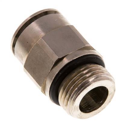 16mm x G1/2'' Messing Insteekfitting Buitendraad NBR