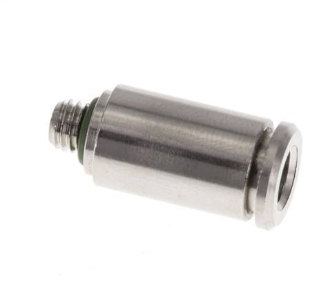 5mm x M 5 Messing Insteekfitting Buitendraad FKM [2 Stuks]