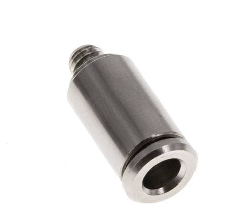 5mm x M 5 Messing Insteekfitting Buitendraad FKM [2 Stuks]