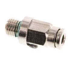 4mm x M 8 x 1 Messing Insteekfitting Buitendraad FKM [2 Stuks]