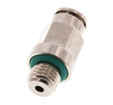 4mm x M 8 x 1 Messing Insteekfitting Buitendraad FKM [2 Stuks]
