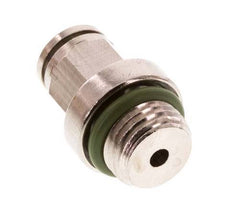 4mm x M 10 x 1 Messing Insteekfitting Buitendraad FKM [2 Stuks]