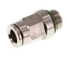 6mm x M 10 x 1 Messing Insteekfitting Buitendraad FKM [2 Stuks]