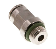 6mm x M 10 x 1 Messing Insteekfitting Buitendraad FKM [2 Stuks]