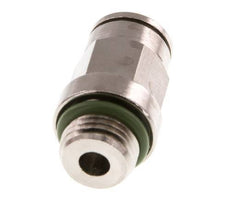 6mm x M 10 x 1 Messing Insteekfitting Buitendraad FKM [2 Stuks]