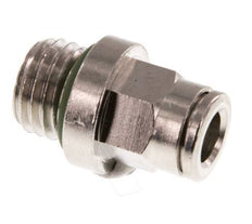 6mm x M 12 x 1.5 Messing Insteekfitting Buitendraad FKM [2 Stuks]