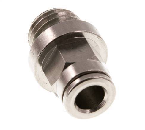 6mm x M 12 x 1.5 Messing Insteekfitting Buitendraad FKM [2 Stuks]