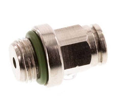 4mm x G1/8'' Messing Insteekfitting buitendraad FKM [5 Stuks]