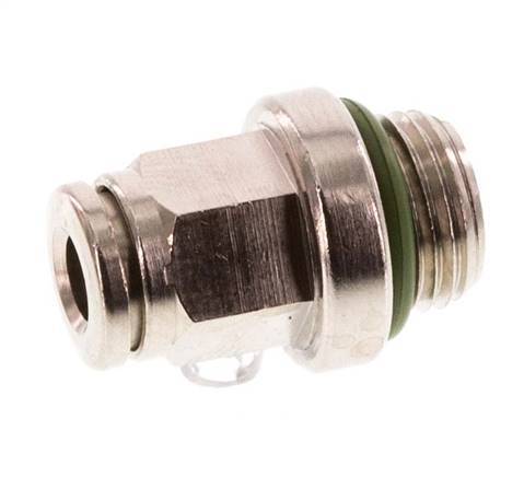 4mm x G1/8'' Messing Insteekfitting buitendraad FKM [5 Stuks]
