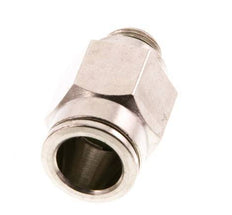 10mm x G1/8'' Messing Insteekfitting Buitendraad FKM [2 Stuks]