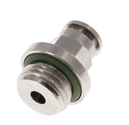 5mm x G1/4'' Messing Insteekfitting Buitendraad FKM [2 Stuks]