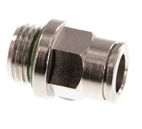 8mm x G1/4'' Messing Insteekfitting Buitendraad FKM [2 Stuks]
