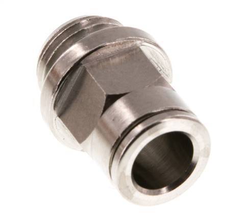 8mm x G1/4'' Messing Insteekfitting Buitendraad FKM [2 Stuks]