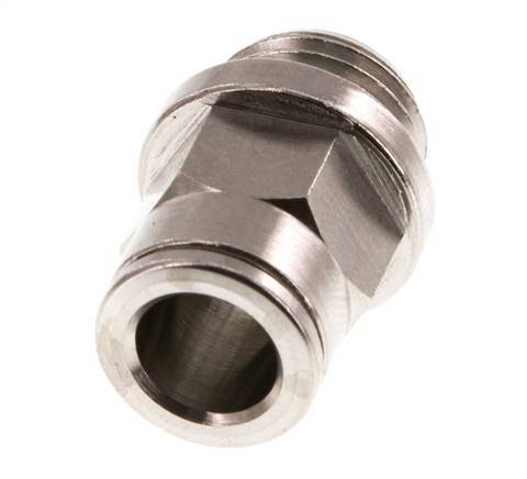 8mm x G1/4'' Messing Insteekfitting Buitendraad FKM [2 Stuks]