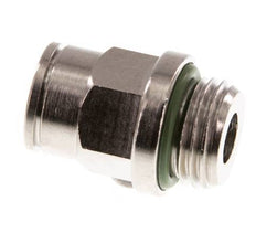 8mm x G1/4'' Messing Insteekfitting Buitendraad FKM [2 Stuks]