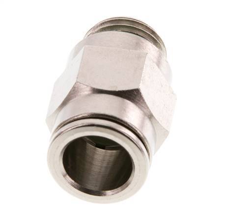 10mm x G1/4'' Messing Insteekfitting Buitendraad FKM [2 Stuks]