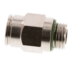 10mm x G1/4'' Messing Insteekfitting Buitendraad FKM [2 Stuks]