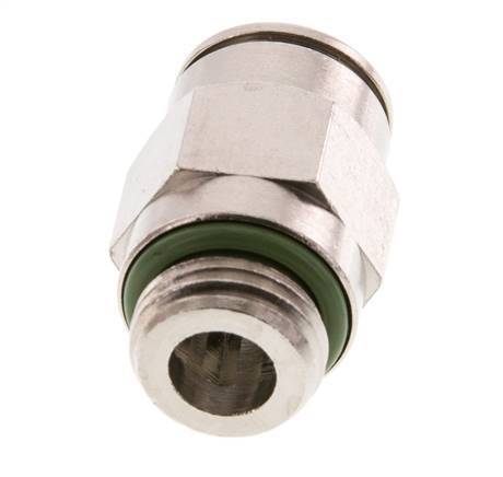10mm x G1/4'' Messing Insteekfitting Buitendraad FKM [2 Stuks]