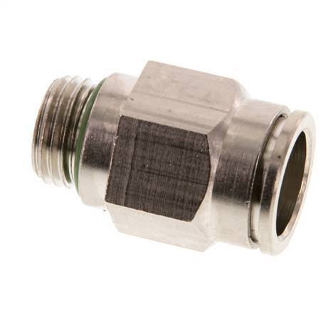 12mm x G1/4'' Messing Insteekfitting Buitendraad FKM [2 Stuks]
