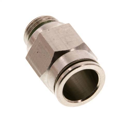 12mm x G1/4'' Messing Insteekfitting Buitendraad FKM [2 Stuks]