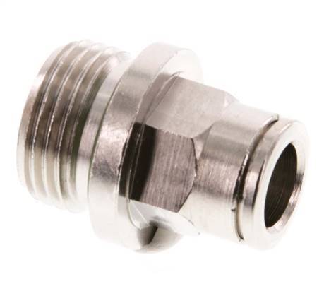 8mm x G3/8'' Messing Insteekfitting Buitendraad FKM [2 Stuks]