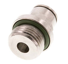 8mm x G3/8'' Messing Insteekfitting Buitendraad FKM [2 Stuks]