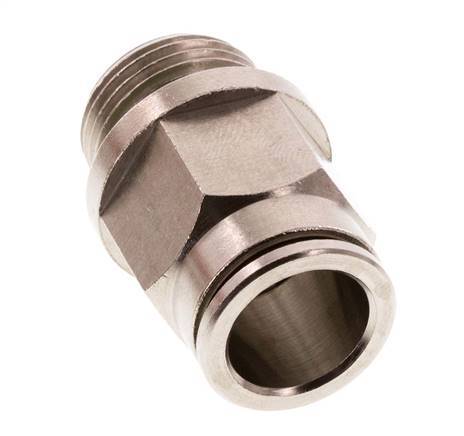 12mm x G3/8'' Messing Insteekfitting Buitendraad FKM [2 Stuks]