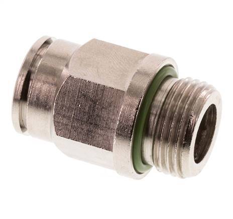 12mm x G3/8'' Messing Insteekfitting Buitendraad FKM [2 Stuks]