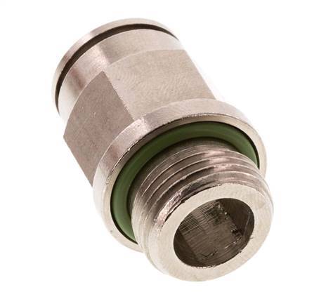 12mm x G3/8'' Messing Insteekfitting Buitendraad FKM [2 Stuks]