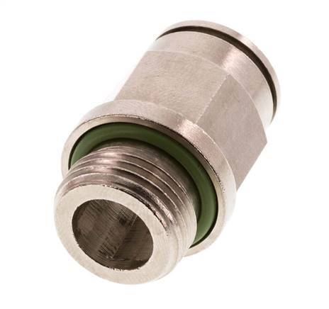 12mm x G3/8'' Messing Insteekfitting Buitendraad FKM [2 Stuks]