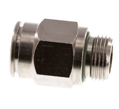 14mm x G3/8'' Messing Insteekfitting Buitendraad FKM