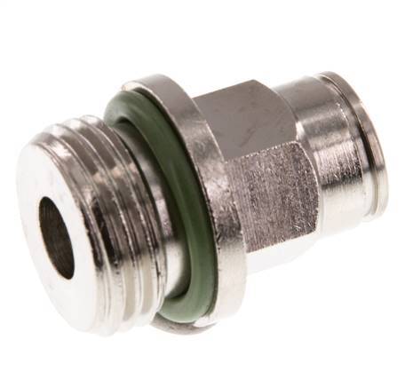 10mm x G1/2'' Messing Insteekfitting Buitendraad FKM