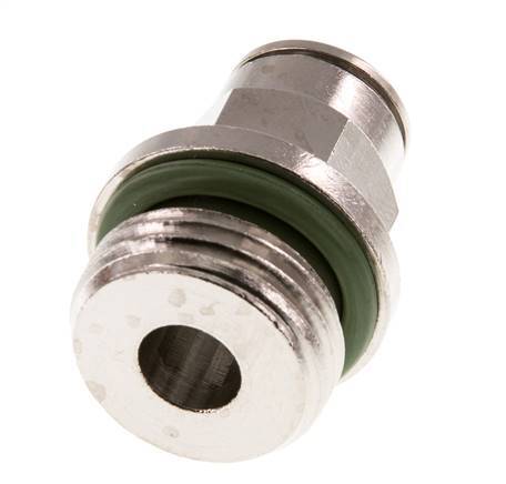 10mm x G1/2'' Messing Insteekfitting Buitendraad FKM