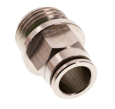 12mm x G1/2'' Messing Insteekfitting Buitendraad FKM [2 Stuks]