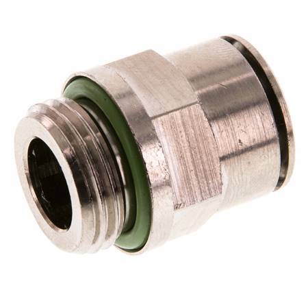 14mm x G1/2'' Messing Insteekfitting Buitendraad FKM