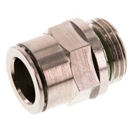 14mm x G1/2'' Messing Insteekfitting Buitendraad FKM