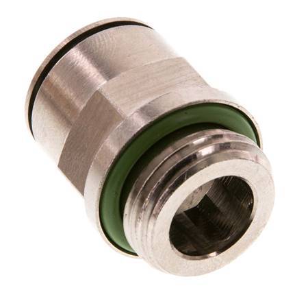 14mm x G1/2'' Messing Insteekfitting Buitendraad FKM