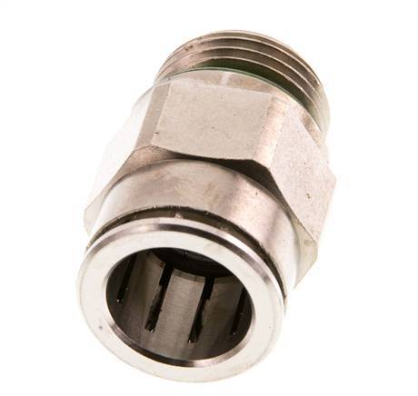 16mm x G1/2'' Messing Insteekfitting Buitendraad FKM
