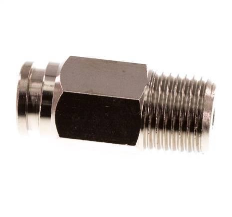 4mm x R1/8'' Messing Insteekfitting buitendraad NBR [5 Stuks]