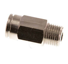 6mm x R1/8'' Messing Insteekfitting buitendraad NBR [5 Stuks]